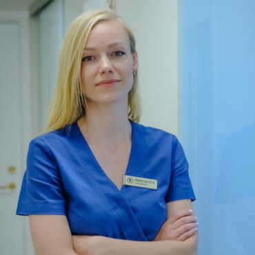 Dr Aleksandra Wronska-Hegyi, tandläkare på Klöver Tandvård